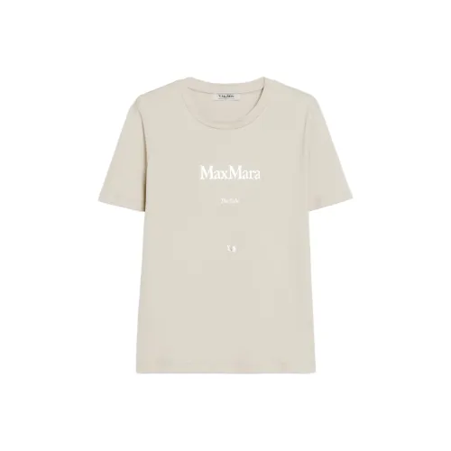 'S MAX MARA' T-рубашка женская бежевая