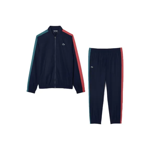 LACOSTE Повседневная Спортивная Одежда Мужская Морской Синий Синий Розовый