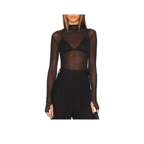 FREE PEOPLE T-рубашка женская черная