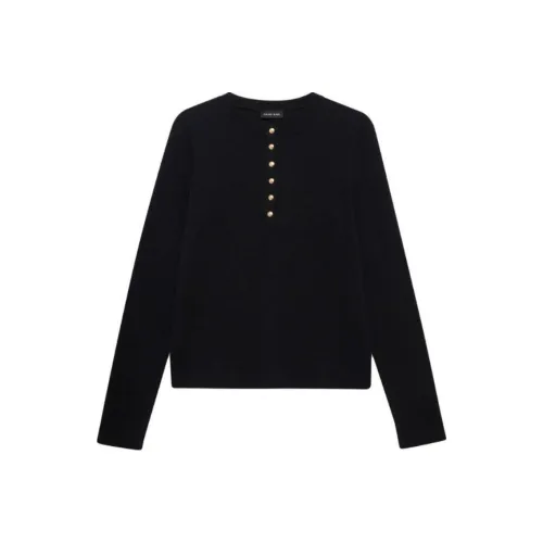 Anine Bing T-Shirt Женская Черная