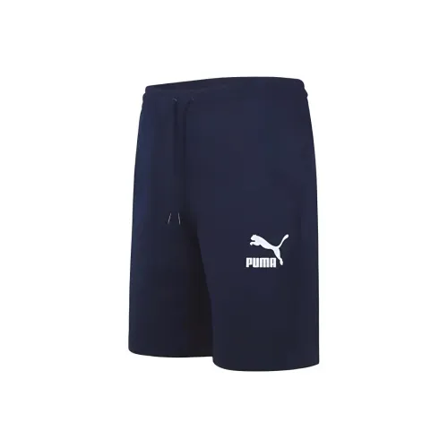PUMA Морские Синий Мужские Повседневные Шорты