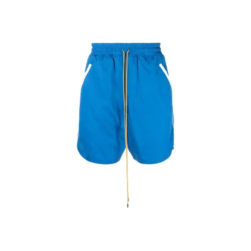 RHUDE Бирюзовые Мужские Спортивные Шорты