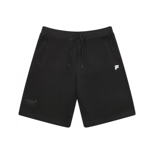 FILA FUSION UNIFORM Повседневные шорты Мужские Глубокий черный