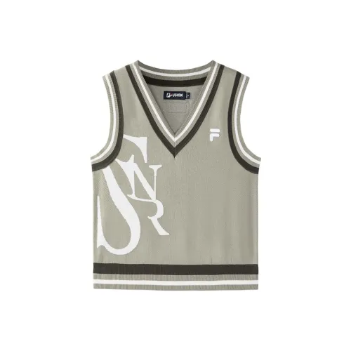 FILA FUSION Майка Женская Misty Зеленый Серый