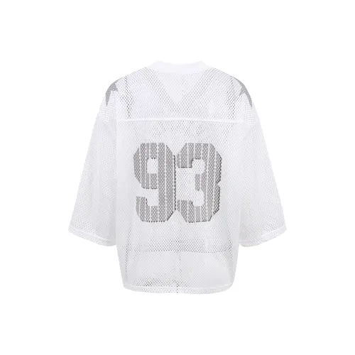 Ariseism Стандартный V-образный вырез с принтом рукав 3 4 рубашка свободного кроя топ COVER UP женский