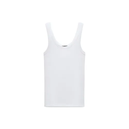 ZARA Белые Женские Майки