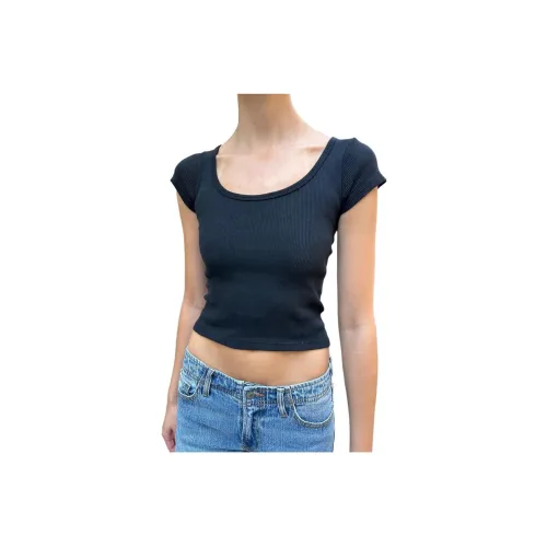 Brandy Melville Черные Женские Футболки