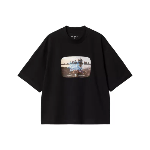 Carhartt WIP Collaboration W' S/S Черные Женские Футболки