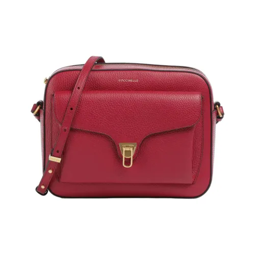 COCCINELLE Beat GRAIN LEATHER Сумка через плечо Сумка на плечо Женская Красная