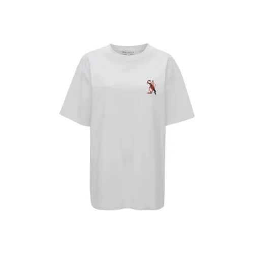 JW Anderson Белые Женские Футболки