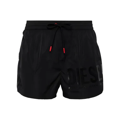 DIESEL Черные Мужские Повседневные Шорты