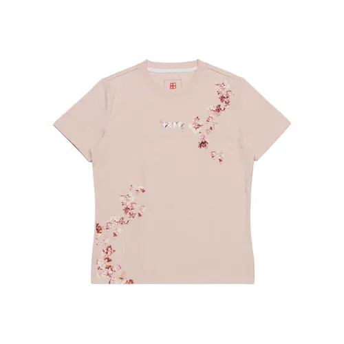 LINING Розовые Женские Футболки