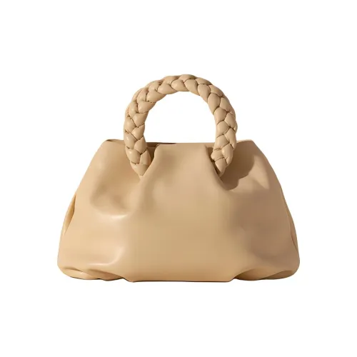 Hereu Сумка через плечо из кожи женская бежевая