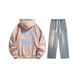 Set (Pink Top + Vintage Blue Jeans)  
Комплект (Розовый топ + Винтажные синие джинсы)