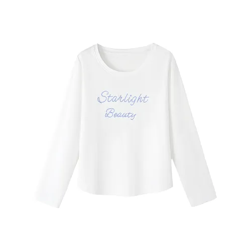 SHIRAN T Рубашка Женская Натуральный Белый