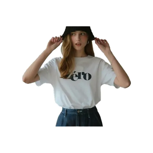 ZEROSTREET Белая Женская Футболка