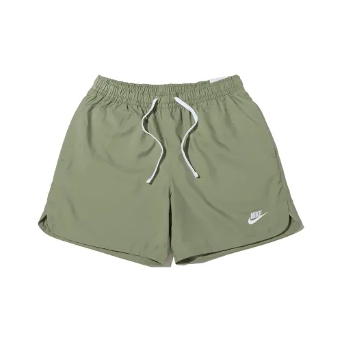 Nike Масляно-зеленые Мужские спортивные шорты