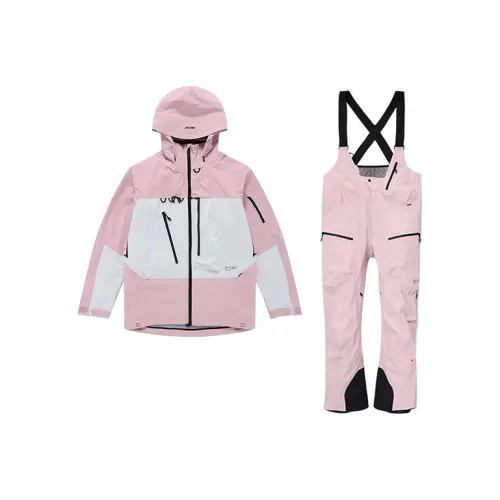 BURTON AK457 Pro SKI Костюм Комплект Унисекс Розовый