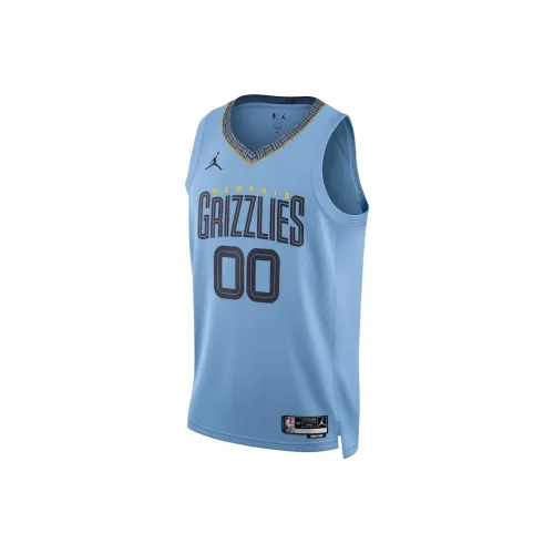 Jordan Баскетбольная Джерси Унисекс Синяя