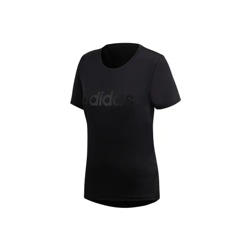 Adidas Черные Женские Футболки