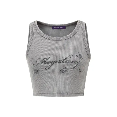 MEGALAXY Серые Женские Майки