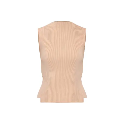 VICTORIA BECKHAM Майка Женская Телесного цвета