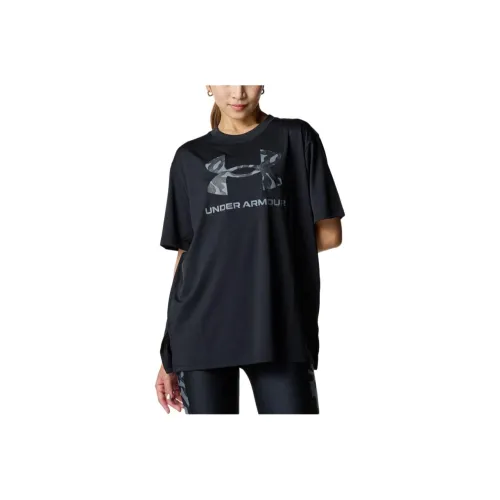 Under Armour Tech SS25 T-Shirt Женская Черная