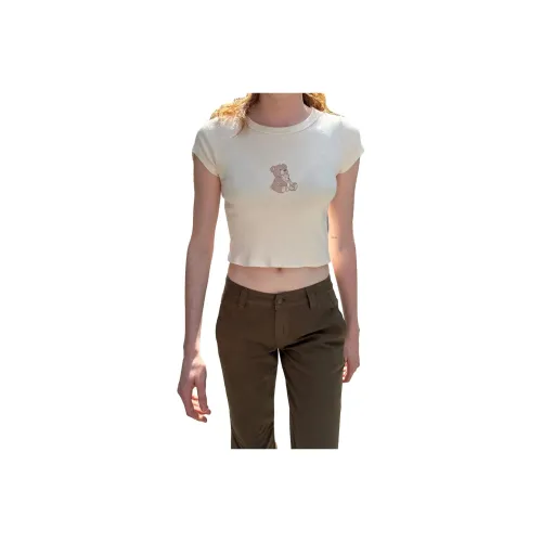 Brandy Melville Белые Женские Футболки