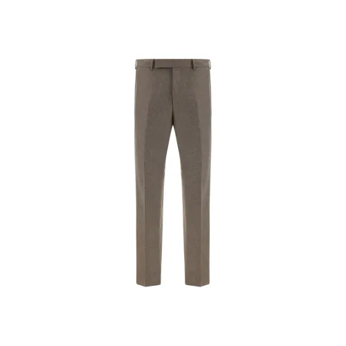 Ermenegildo Zegna Khaki Мужские Повседневные Брюки