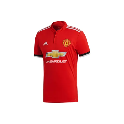Adidas Red Men's Football Jersey Adidas Красный Мужской Футбольный Джерси