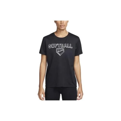 NIKE Черные Женские Футболки