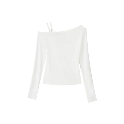 RUNTOTHEFUTURE T-Shirt Женская Кремово-Белая