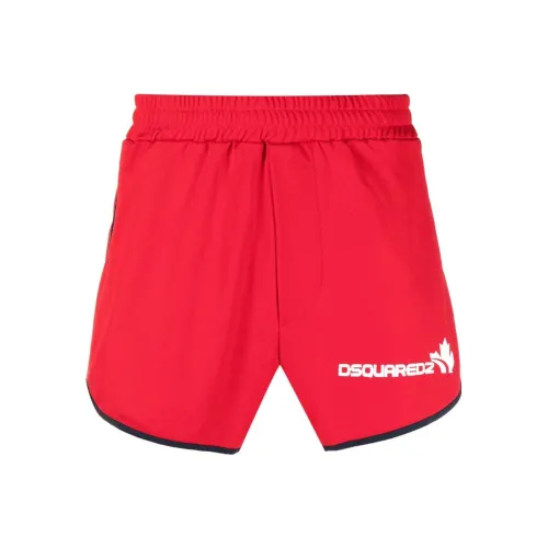 DSQUARED 2 Red Мужские спортивные шорты