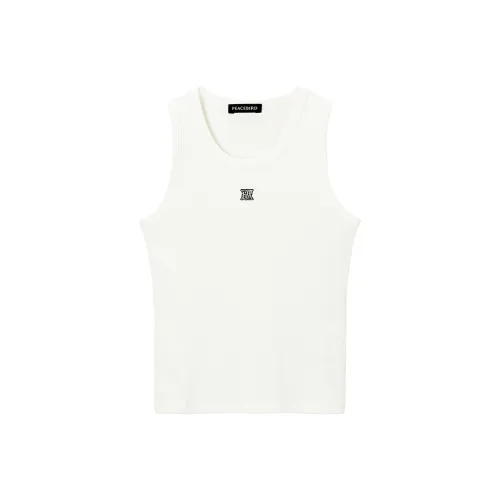 PEACEBIRD Белые Женские Майки