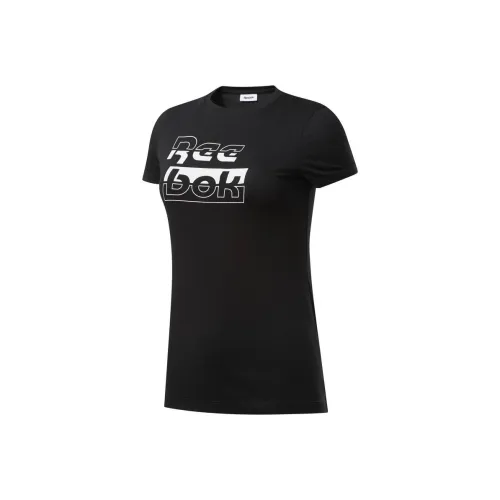 Reebok Черные Женские Футболки