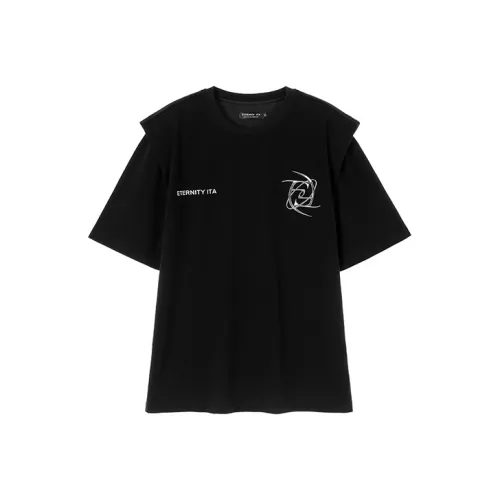 ETERNITY ITA Черная унисекс футболка