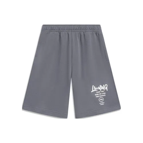 LINING Sports Fashion Collection Шорты Мужские Серые