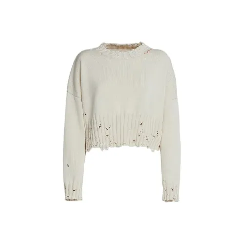 MARNI Белый Женские Короткие Топы