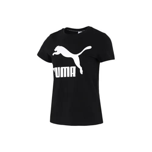 PUMA CLASSICS Черные Женские Футболки