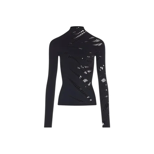 Mugler Черные Женские Т-рубашки