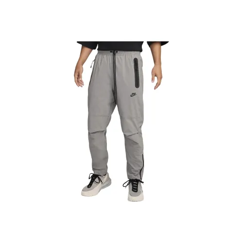 nike Ткани вязаные Повседневные брюки Мужской Асфальтовый серый