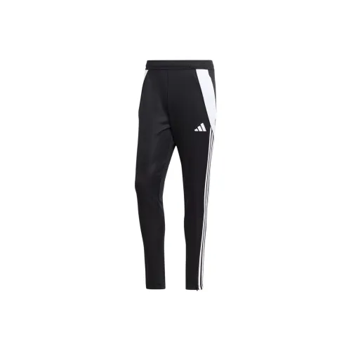 Adidas Tiro 24 Тонкий Тренировочный Спортивный костюм (низ) Спортивные брюки Мужские Черные