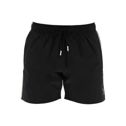 Hugo Boss Повседневные шорты Мужские Черные