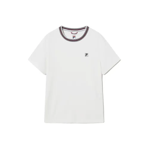 FILA белые женские футболки