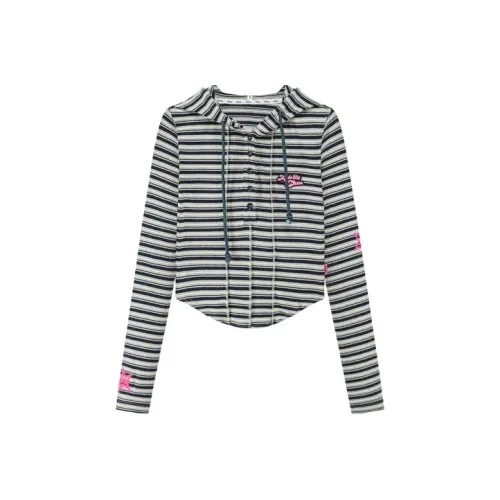 CHUU Stars Series Длинный рукав Т-рубашка Женская