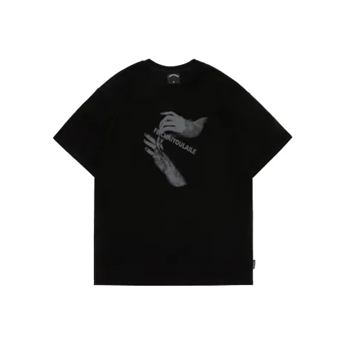 FEICHAI Черная унисекс футболка