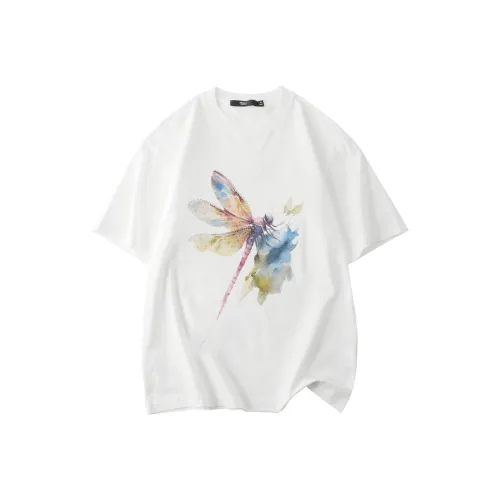 Pin Li Белая Мужская T-Рубашка