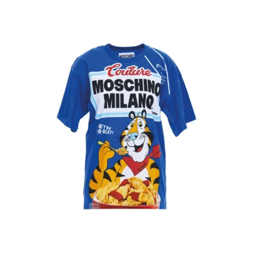 MOSCHINO Синие Женские Футболки