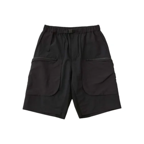 White Mountaineering Черные Мужские Повседневные Шорты