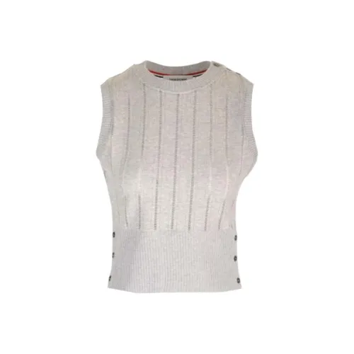 THOM BROWNE· Майка Женская Светло-Серый